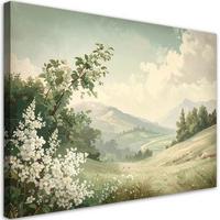 LEINWANDBILD Landschaften 100x70cm - Beige, Textil (100/70cm) - Feeby