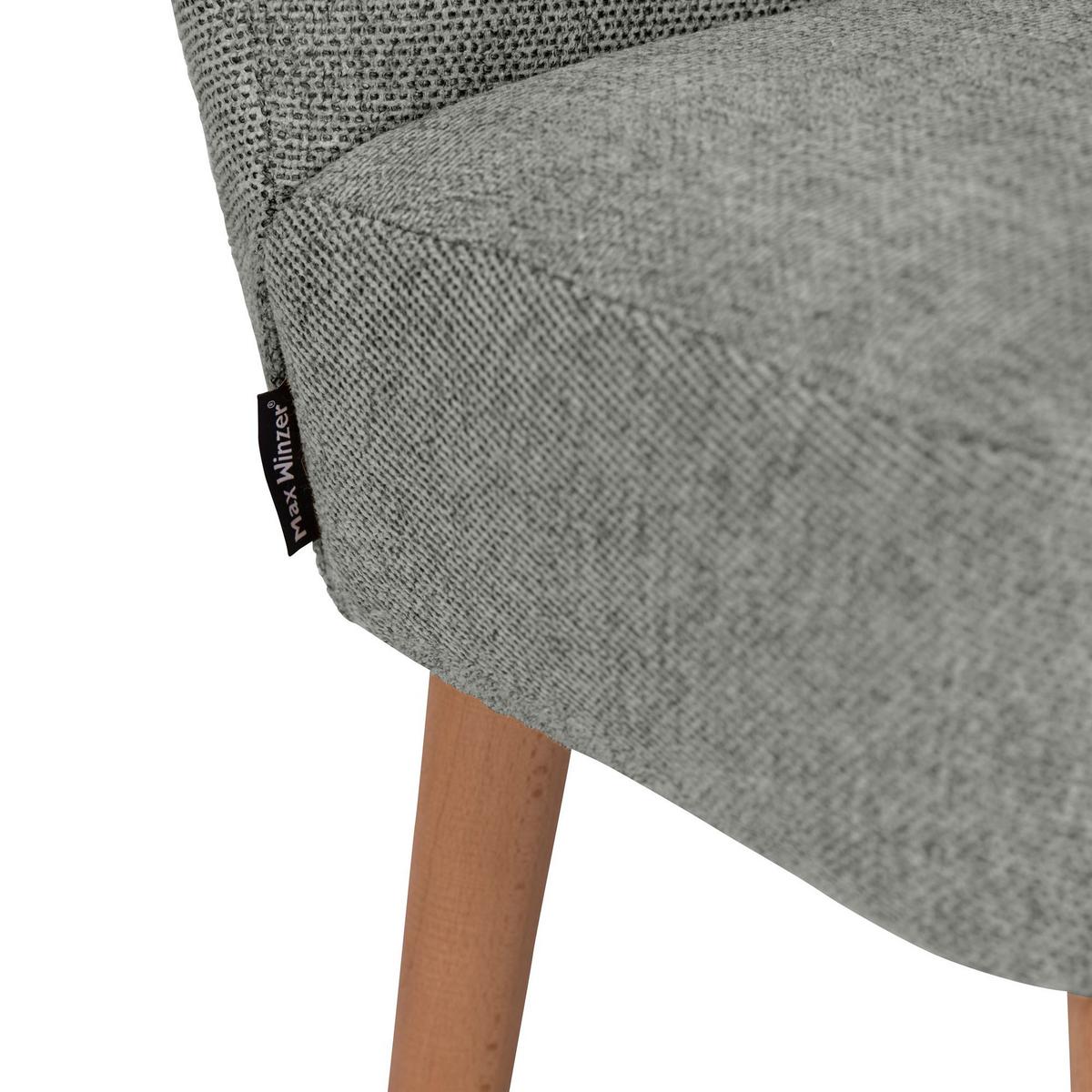 KINDERSOFA 2-Sitzer Katya Flachgewebe anthrazit - Anthrazit, Kunststoff (97/54/50cm) - 58aufmkessel