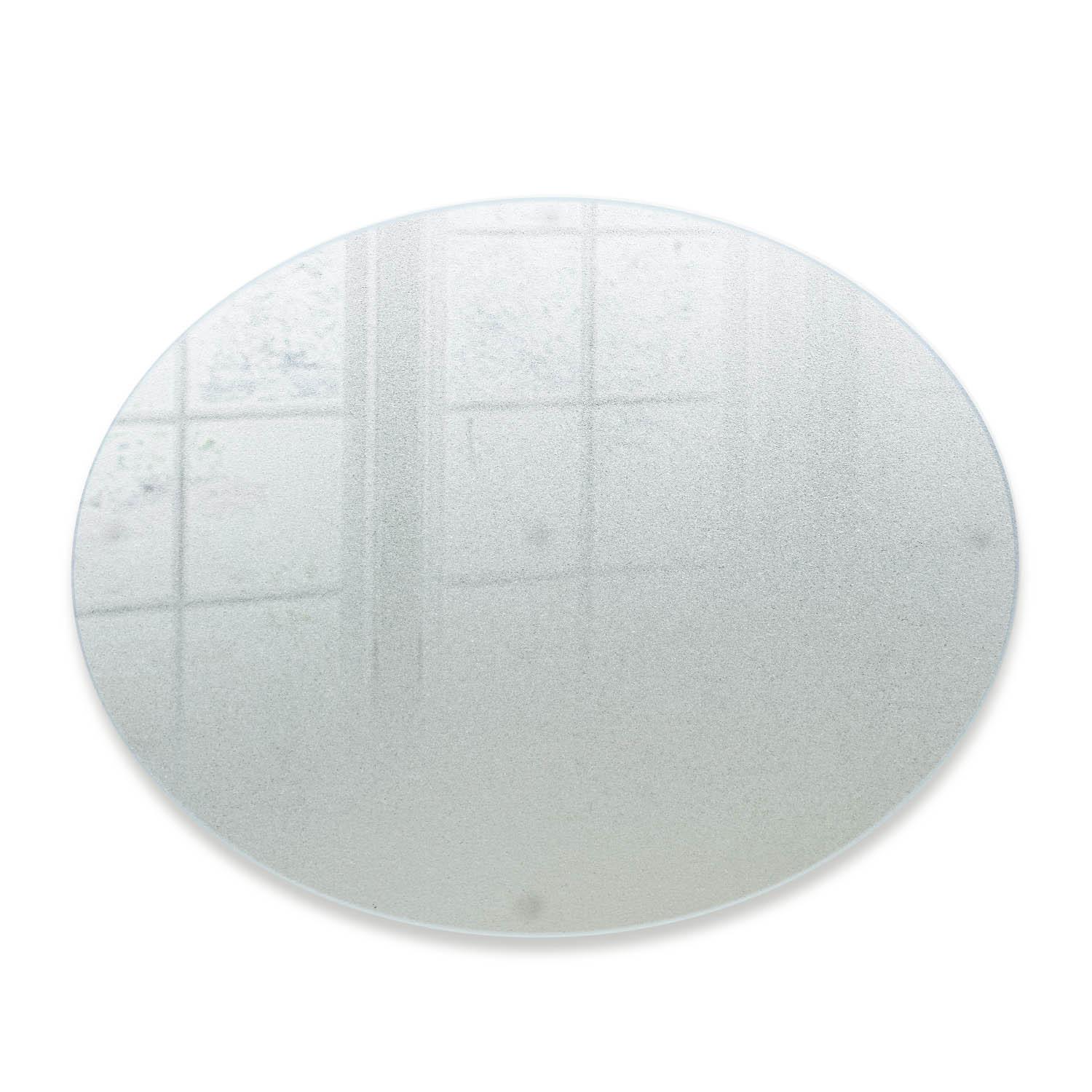 GLASPLATTE Ø40 cm transparent - Transparent, Glas (40/40/0.4cm) - Wallfluent