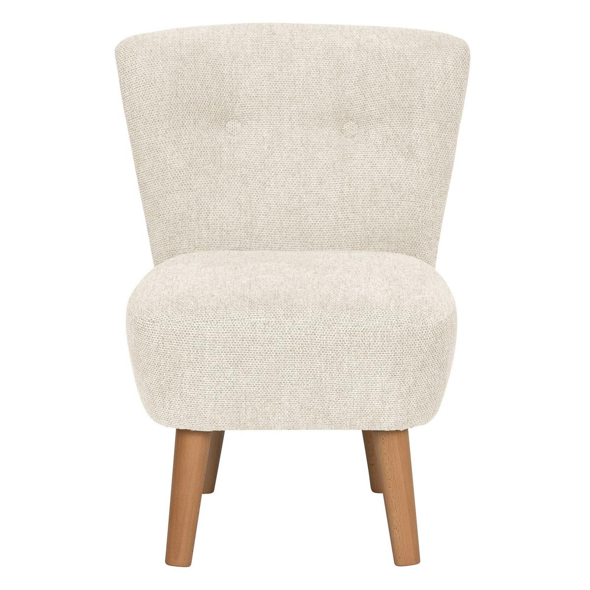 KINDERSESSEL Katya Flachgewebe creme - Creme, Kunststoff (41/54/50cm) - 58aufmkessel