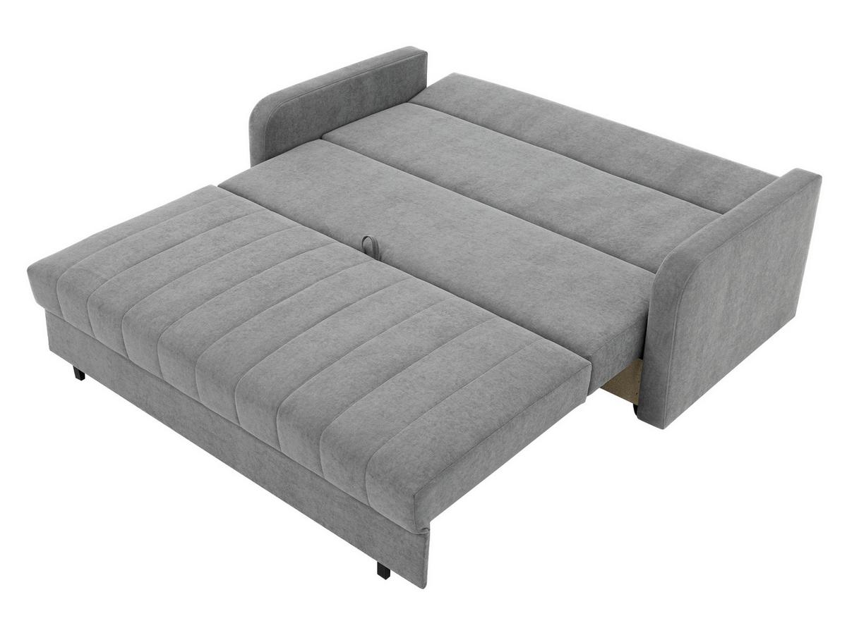 SCHLAFSOFA Viva Silk IV - Schwarz/Grau, Holz/Textil (172/85/98cm) - MIRJAN24