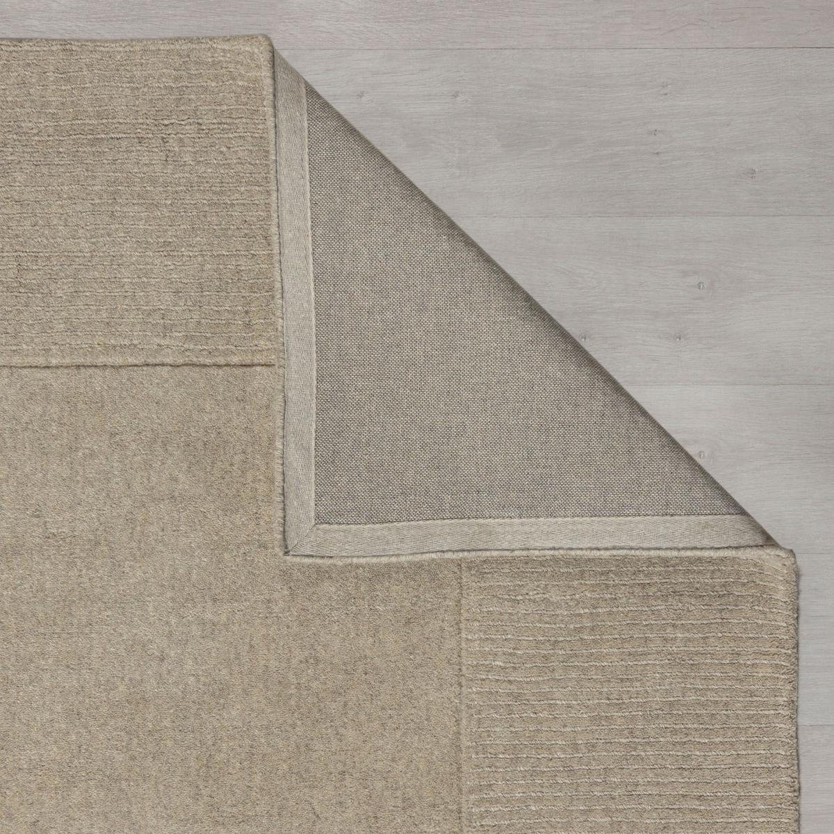 WOLLTEPPICH MOLE, einfarbig, Natur, 60 x 230 cm - Beige, Textil (230/60cm) - KADIMA DESIGN