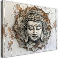 LEINWANDBILD Zen und Orientalisch 100x70cm - Beige, Textil (100/70cm) - Feeby
