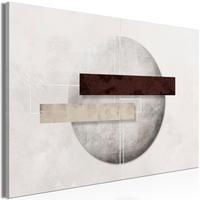 KUNSTDRUCK Grau 120/80 cm - Beige/Grau, Textil (120/80cm) - KUNSTLOFT