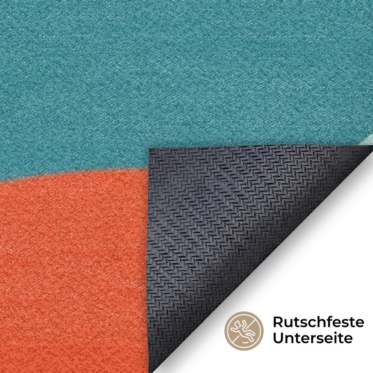 FUSSMATTE Formen - Bunt - Abstrakt - Flugzeuge Sauberlaufmatte 180x120 cm - Multicolor, Kunststoff (180/0.4cm) - MuchoWow