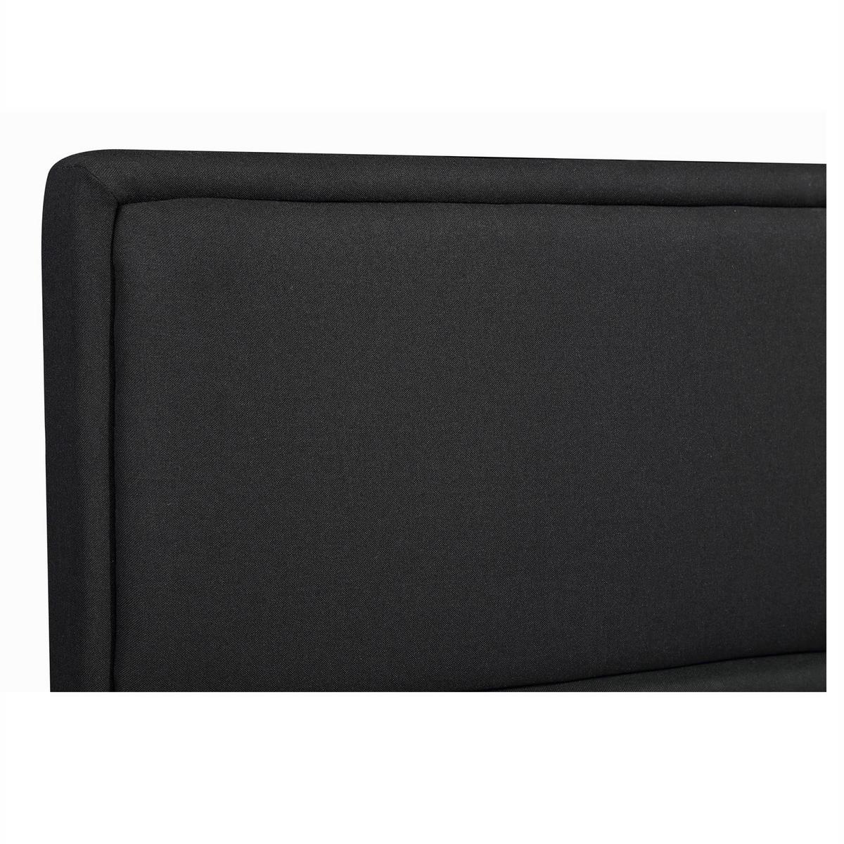 POLSTERBETT ANAIS 120X200 CM - Schwarz, Textil (120/200cm) - CARO-Möbel