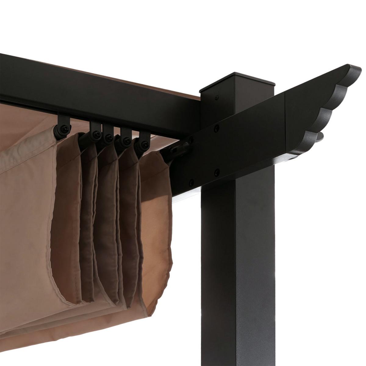 PERGOLA taupe - Taupe, Textil (300/240/300cm) - MCW