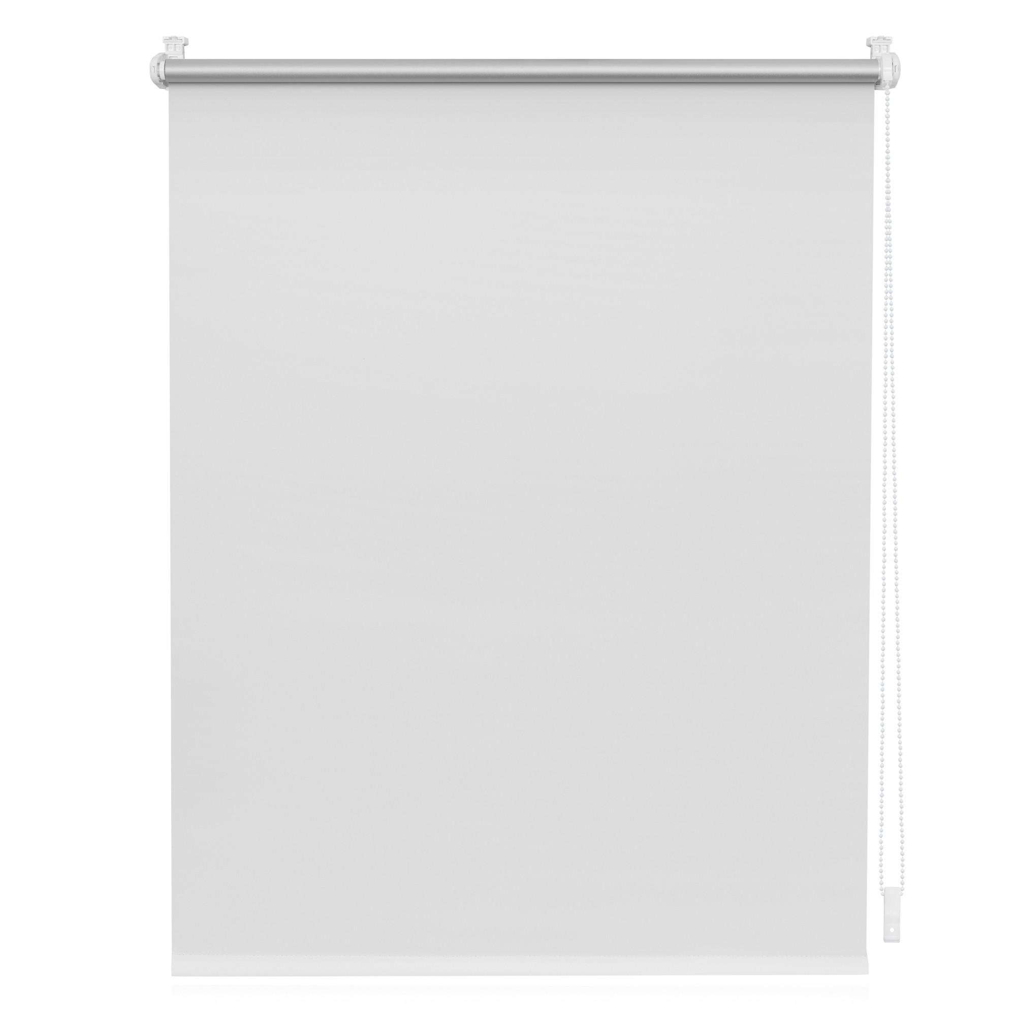 THERMO-ROLLO KLEMMFIX, OHNE BOHREN, VERDUNKELUNG - Weiß, Kunststoff (80/220cm) - Lichtblick Original