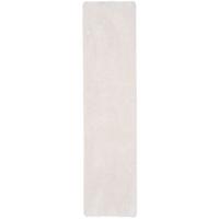 HOCHFLOR SHAGGY TEPPICH FEELING MIX LÄUFER - Weiß, Textil (100/400cm) - Snapstyle