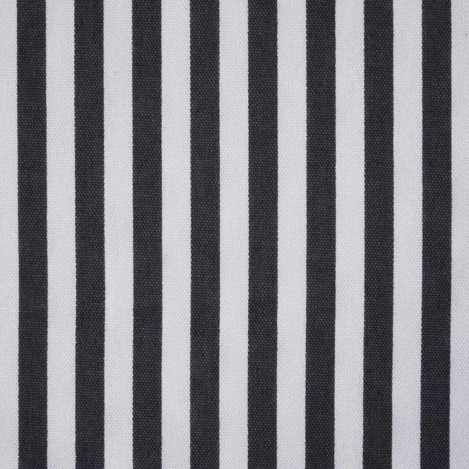 BAUMWOLLSTOFF Meterware schwarz-weiß gestreift, 150 cm - Schwarz, Textil (150/100cm) - Homescapes