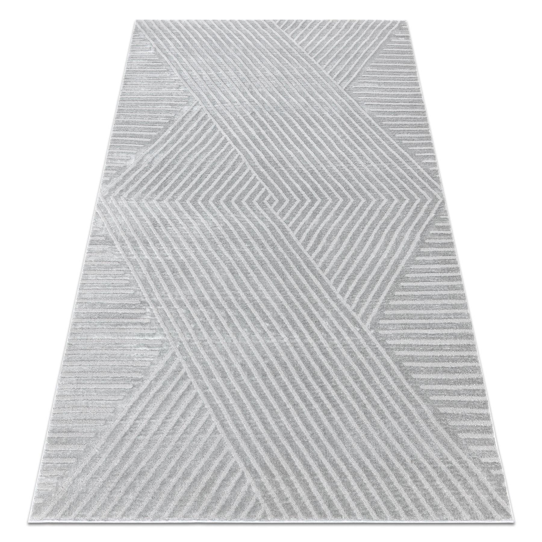 TEPPICH Balance 120/170 cm - Grau, Textil (120/170cm) - rugsX