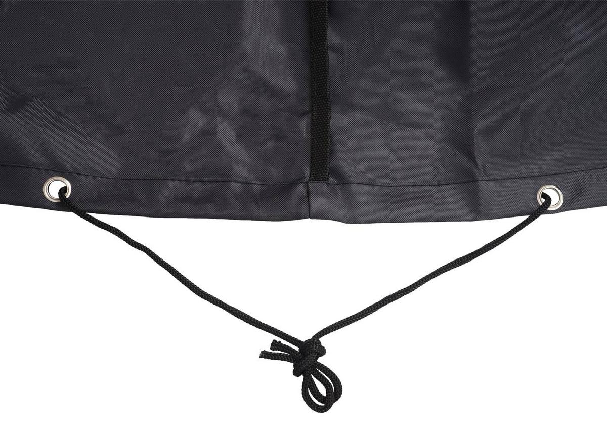 ABDECKHAUBE Anthrazit - Anthrazit, Textil (123/75/123cm) - MCW