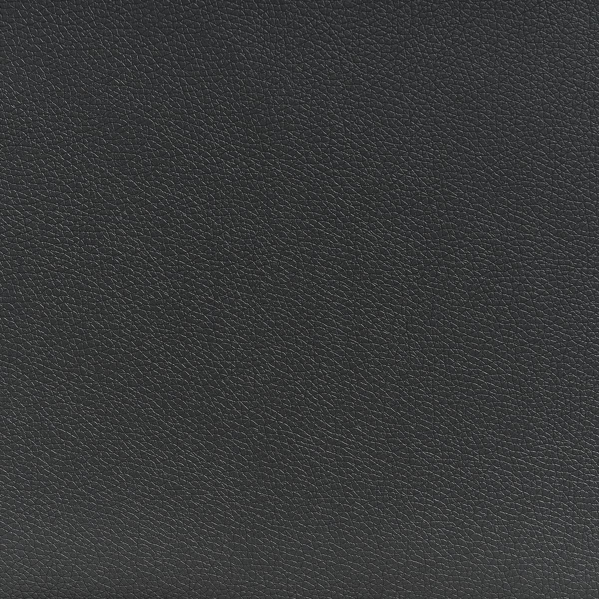 OTTOMANE Schwarz Unstad - Schwarz, Kunststoff (76/39/76cm) - Beliani