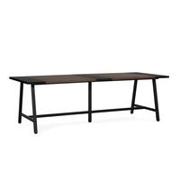 ESSTISCH Caracas Walnuss-Optik, 240 cm - Walnussfarben, Holzwerkstoff (100/240/75cm) - VS Venta-stock