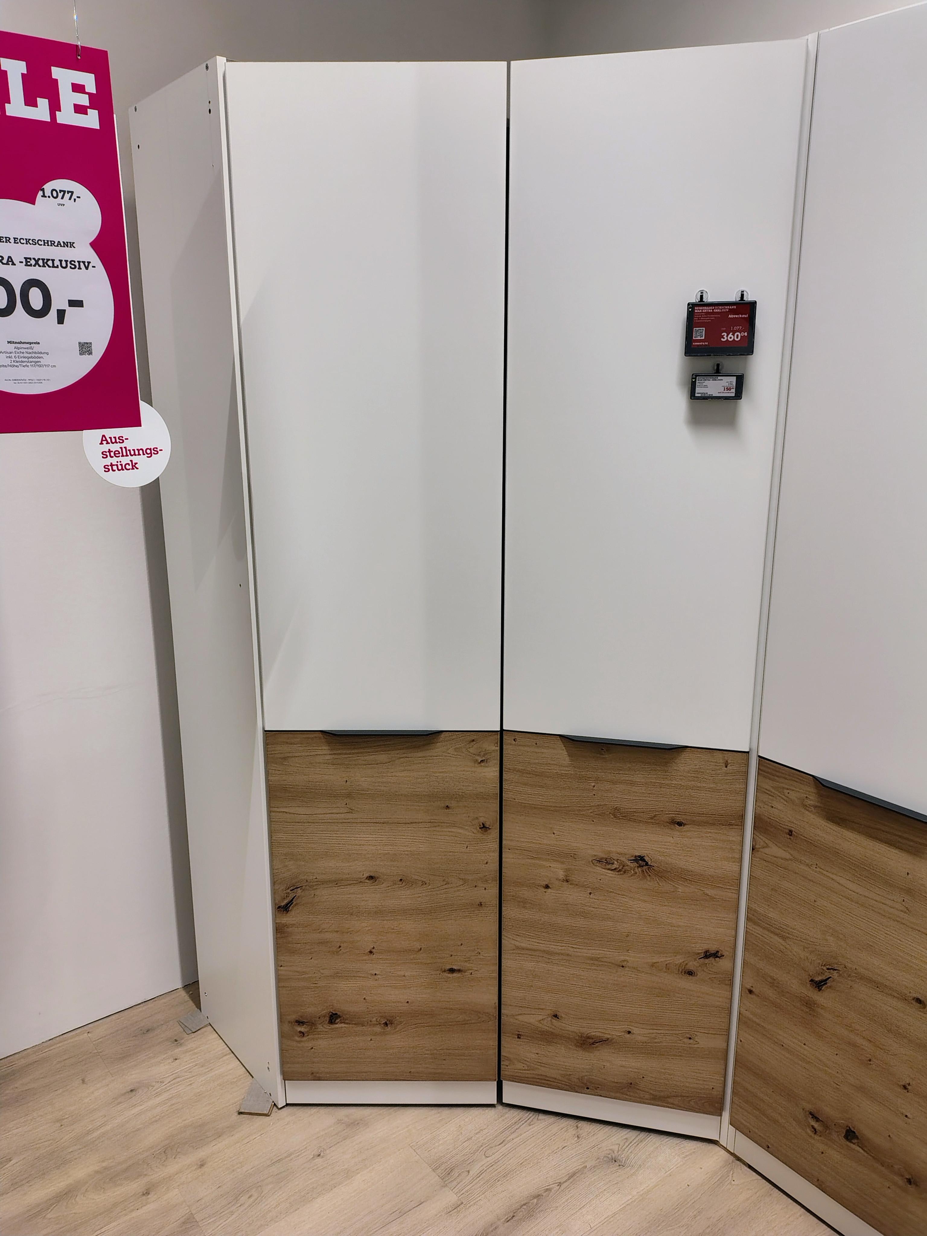 Begehbarer Eckschrank Max -Extra-Exklusiv-