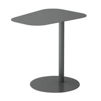 BEISTELLTISCH Nastätten - Grau, Metall (38/50/50cm) - [en.casa]