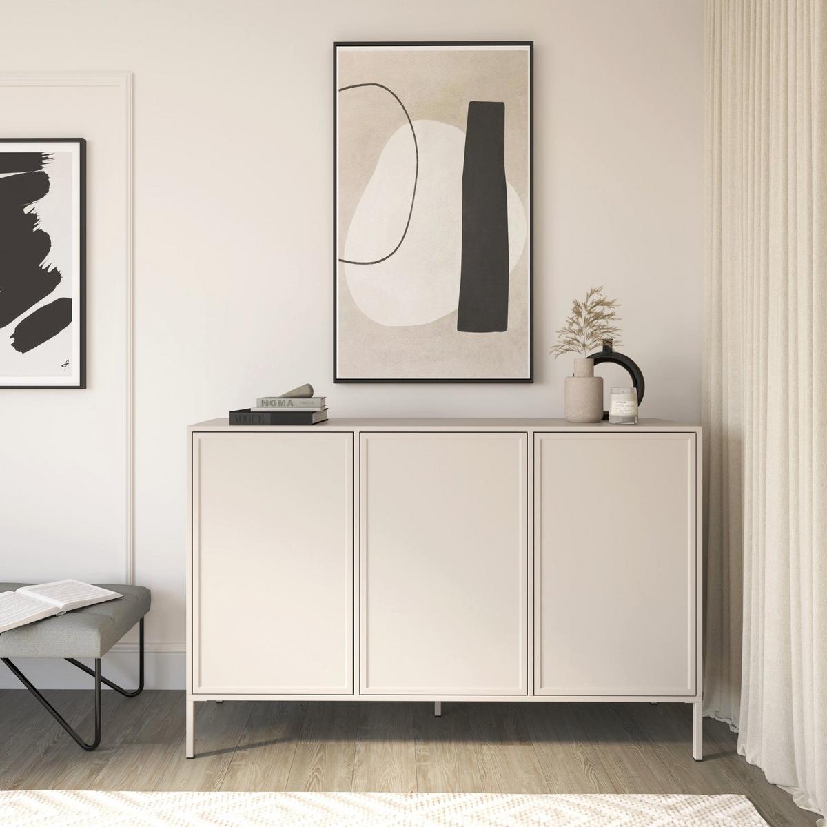SIDEBOARD Velveto Kaschmir 150 cm - Kaschmir, Holzwerkstoff/Metall (150/86/40cm) - Selsey