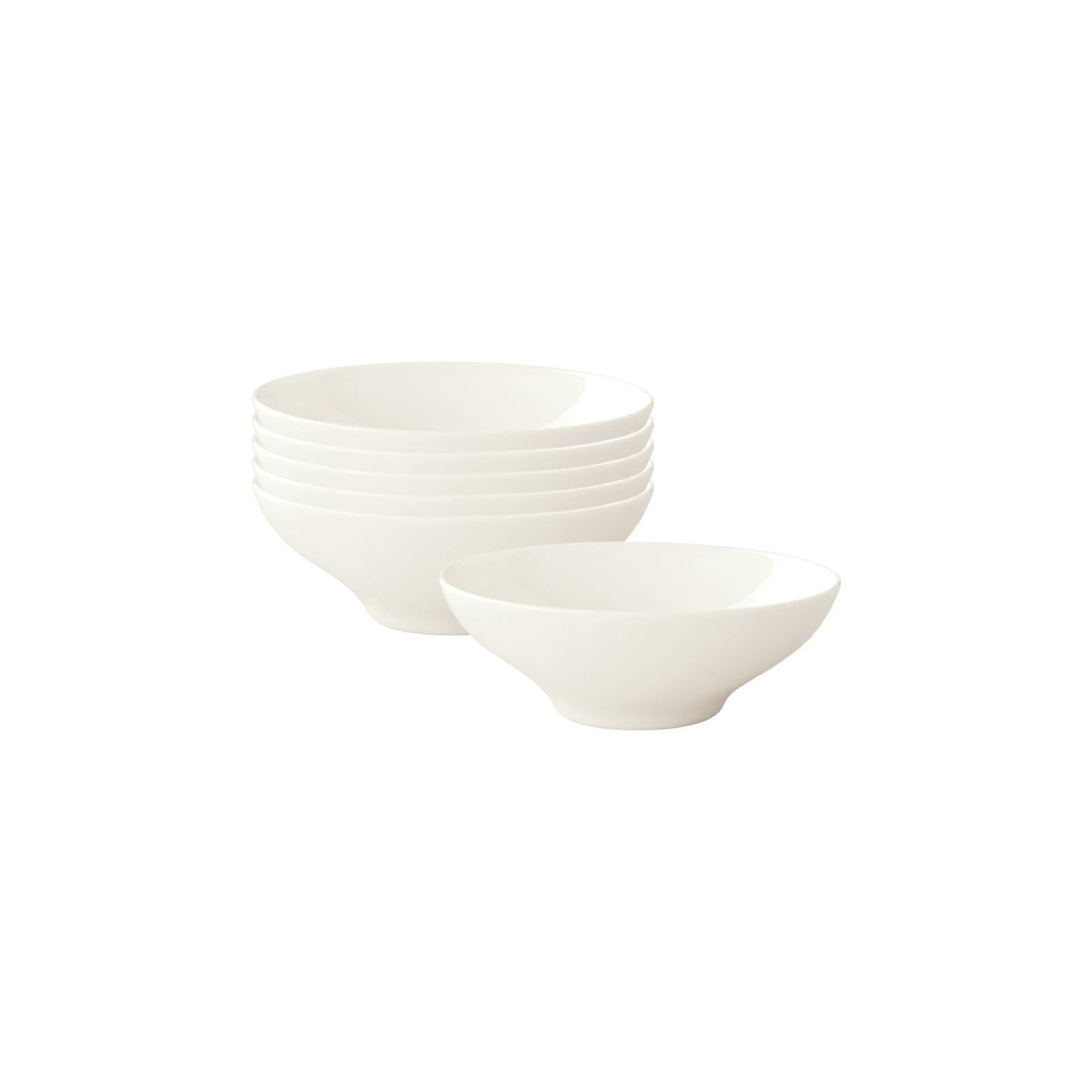 DIPSCHÄLCHEN Modern Grace weiß 8 x 6 cm 6er Set - Weiß, Keramik (1cm) - Villeroy & Boch