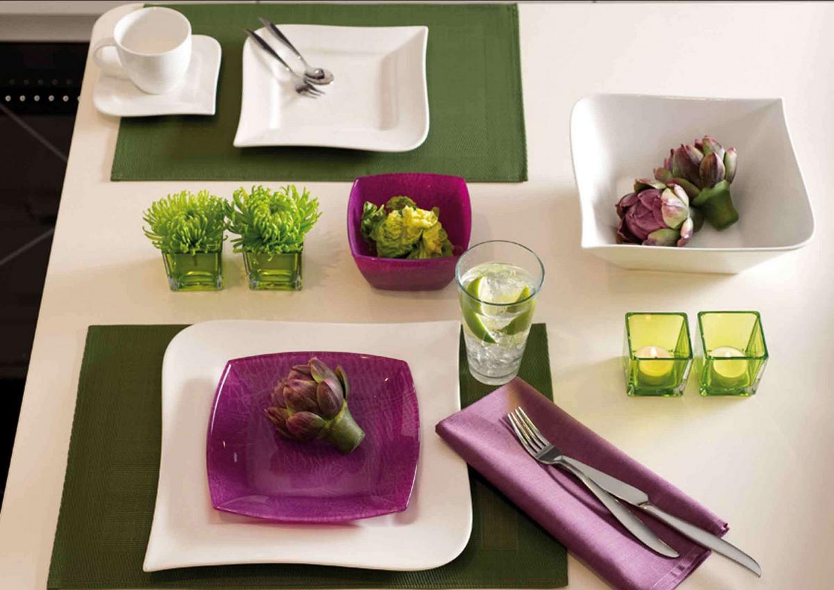 SERVIERSCHALEN-SET Melodie weiß 2-tlg. - Weiß, Keramik (2/2/2cm) - Ritzenhoff Breker
