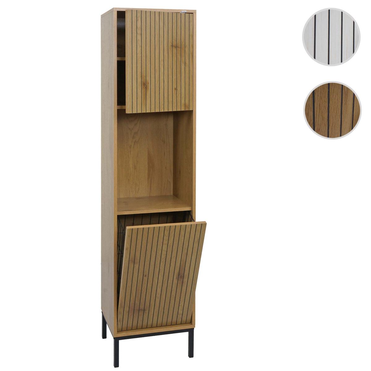 HOCHSCHRANK Braun - Braun, Holzwerkstoff (39/174/30cm) - MCW