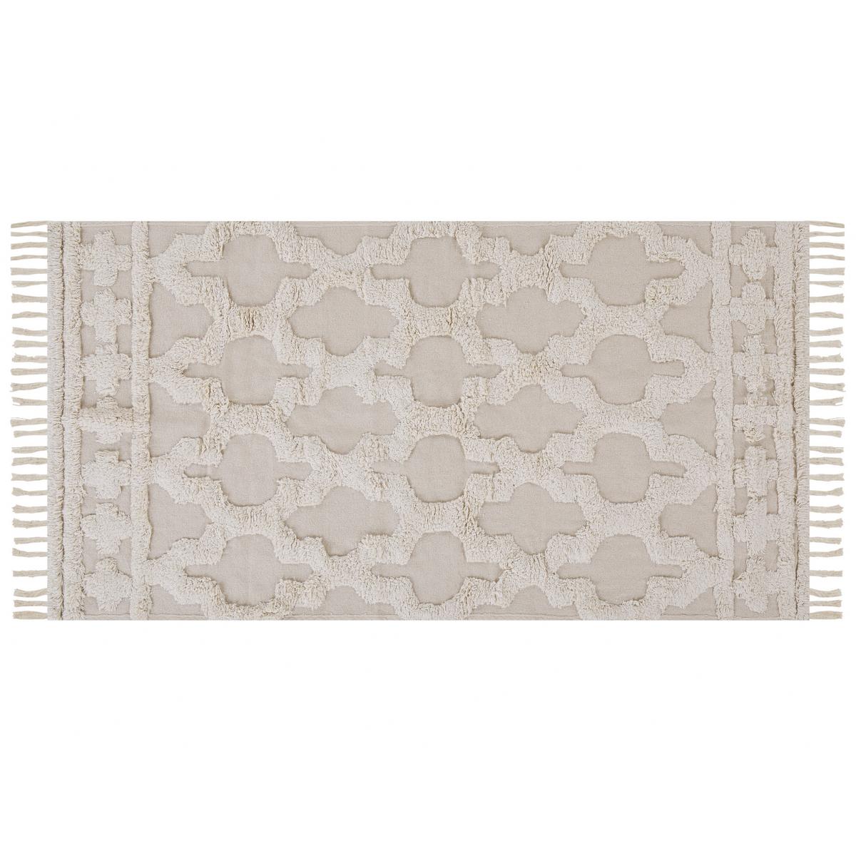 KURZFLOR-TEPPICH Suluova 150/80 cm - Beige, Textil (80/150cm) - Beliani