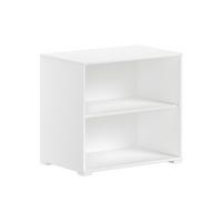 REGAL Keelia Weiß Melamin 2 Fächer offen - Weiß, Kunststoff (43/62/68cm) - 58aufmkessel