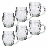 BIERKRÜGE Tübinger transparent 500 ml 6er Set - Transparent, Glas (0.5L) - Stölzle Lausitz