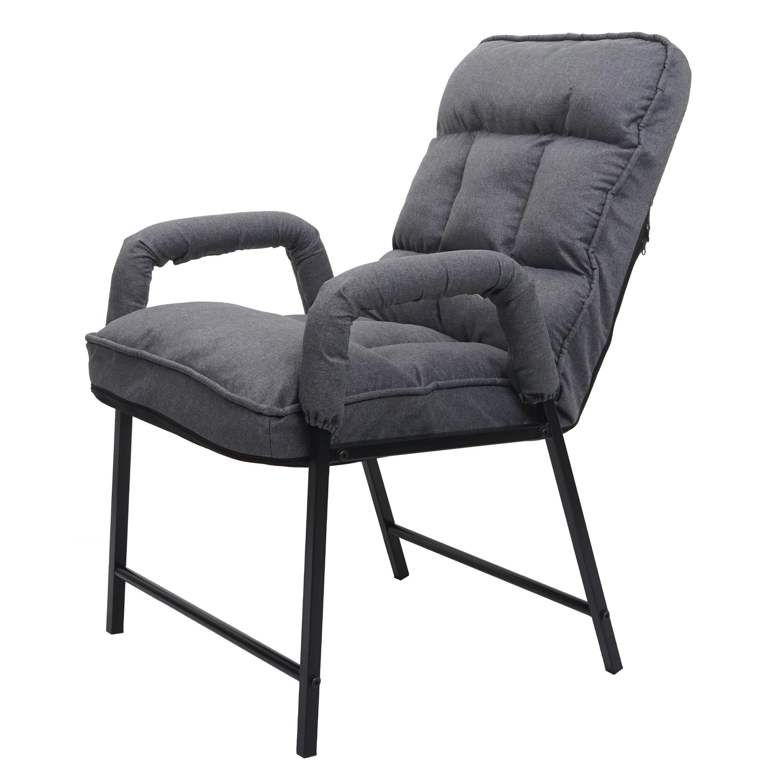 ESSZIMMERSTUHL Grau - Dunkelgrau/Grau, Textil (57/96/111cm) - MCW