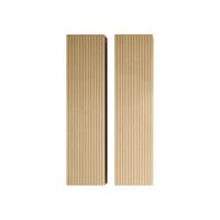 HÄNGESCHRANK-SET Sigma 1D SG11 (2 Stück) - Eichefarben, Holzwerkstoff (34/138/30cm) - MIRJAN24