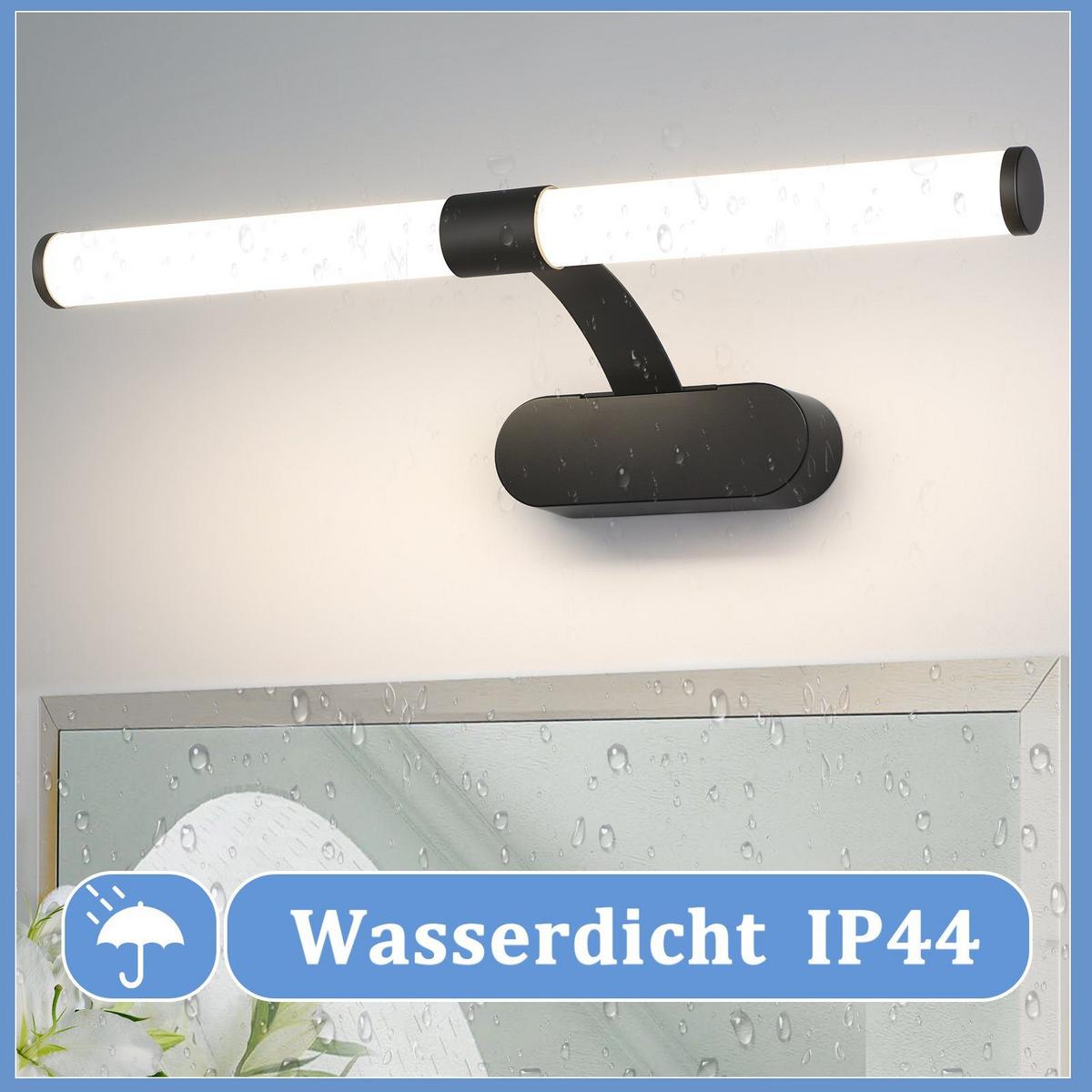 SPIEGELLEUCHTE HALLE 40/4/16.8 CM - Schwarz, Metall (40/4/16.8cm) - Nettlife
