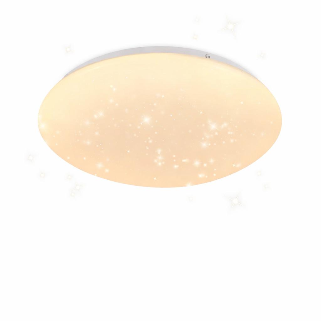 LED-DECKENLEUCHTE Falkenhainbach 25.2/6.2/25.2 cm - Weiß, Kunststoff (25.2/25.2/6.2cm) - ZMH