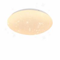 LED-DECKENLEUCHTE Falkenhainbach 25.2/6.2/25.2 cm - Weiß, Kunststoff (25.2/25.2/6.2cm) - ZMH