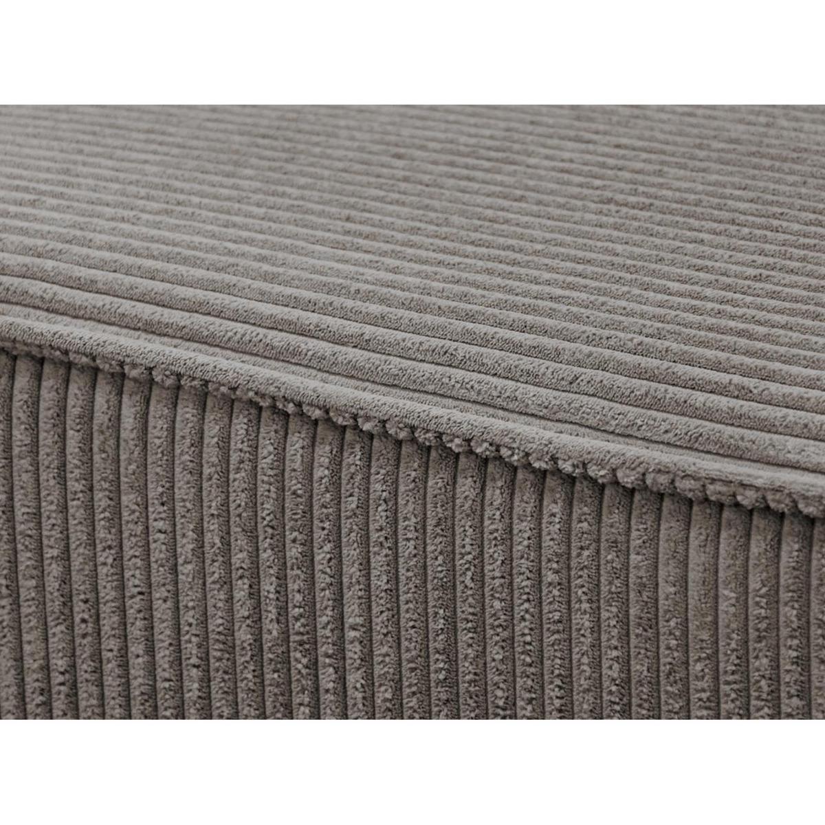 ECKSCHLAFSOFA Primo L cappuccino - Schwarz/Cappuccino, Textil (290/185cm) - Beautysofa