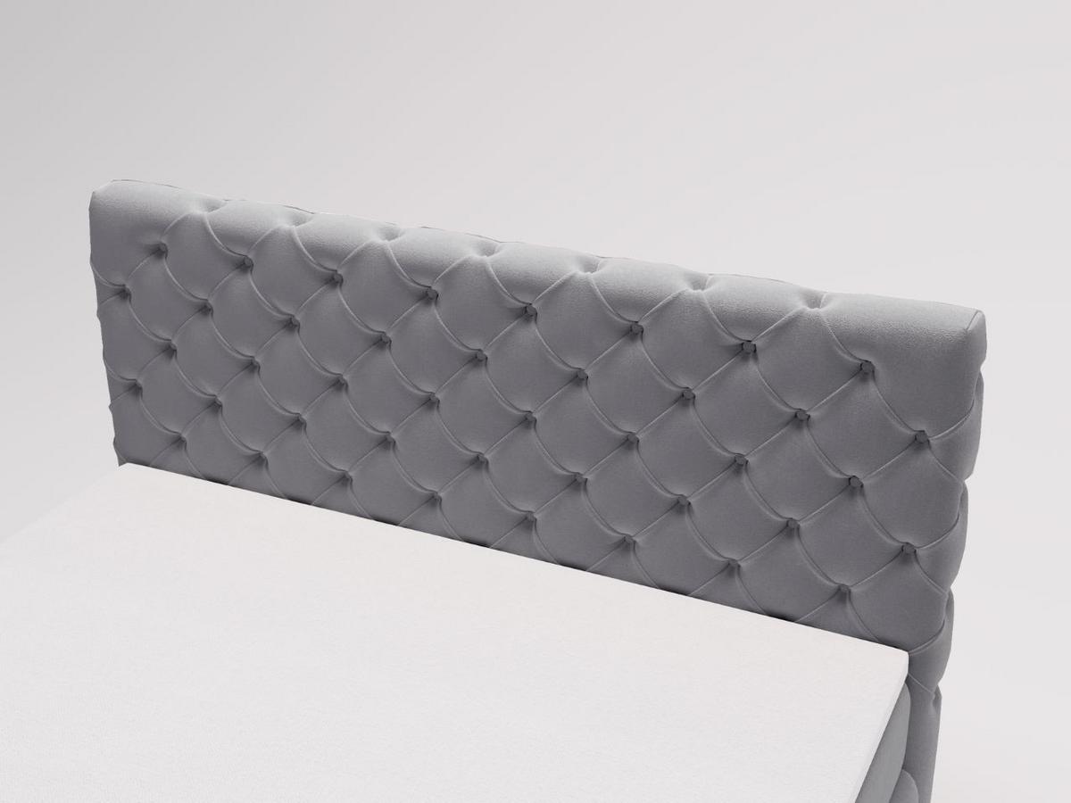 BOXBETT Canolo 140x200 Grau - Grau, Holz/Textil (140/200cm) - Graingold