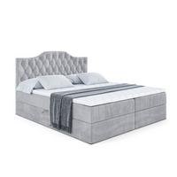 BOXBETT VILA-1 - 180x200 cm - H3 - Hellgrau - Hellgrau, Holzwerkstoff (180/200cm) - ALTDECOR
