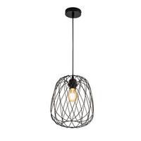 HÄNGELEUCHTE Finnu 25/25/28 cm - Schwarz, Metall (25/25/28cm) - ZMH