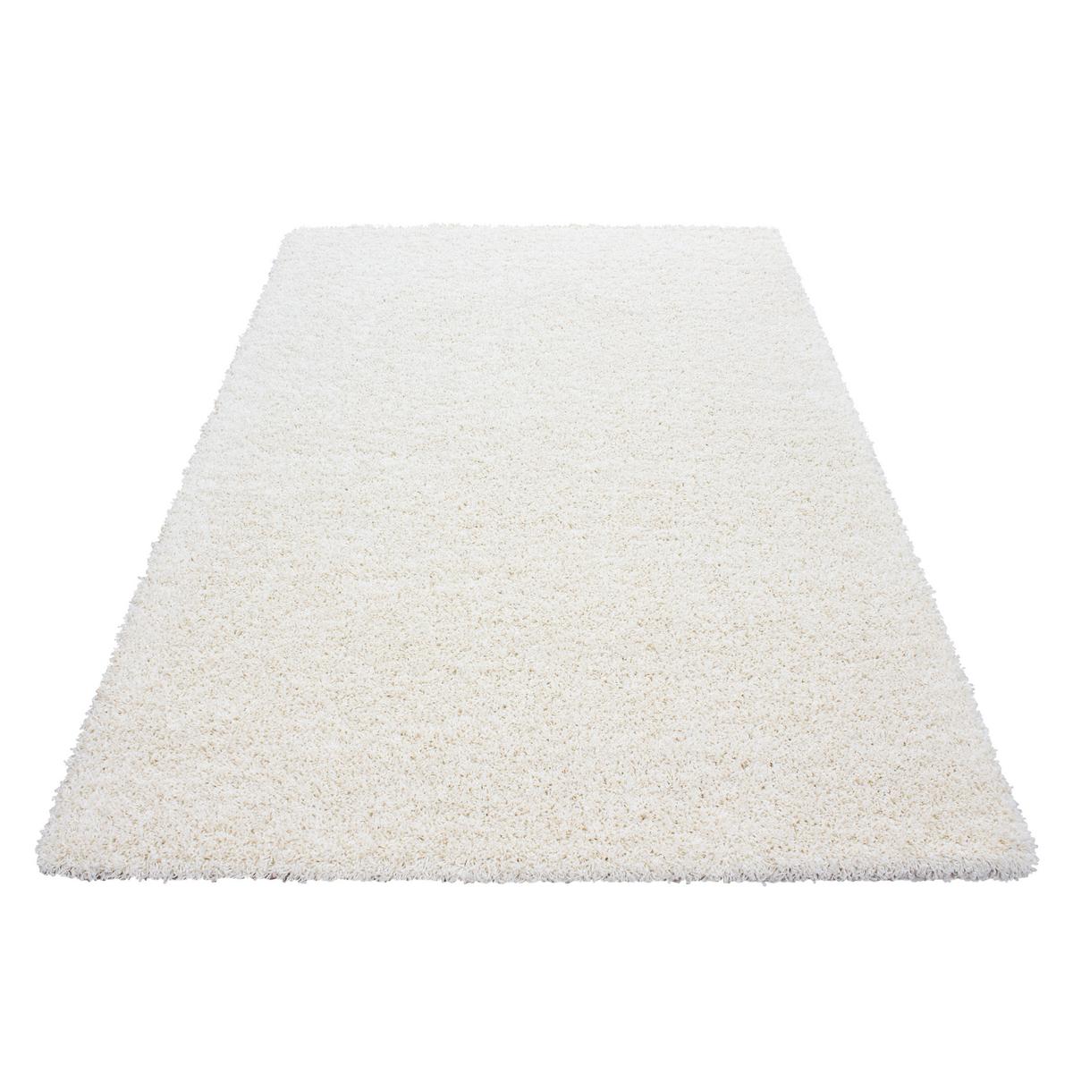 HOCHFLORTEPPICH RHEIN, einfarbig, Creme, 200 x 290 cm - Beige, Textil (290/200cm) - KADIMA DESIGN