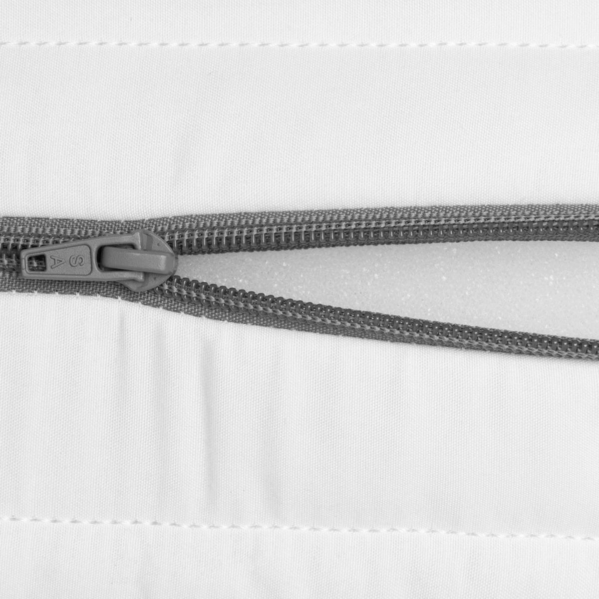 KALTSCHAUM-TOPPER 120x200 - Premium 10 cm Höhe - H2 - extra komfortabel - waschbar und für Allergiker geeignet - Weiß, Textil (120/200cm) - Mister Sandman
