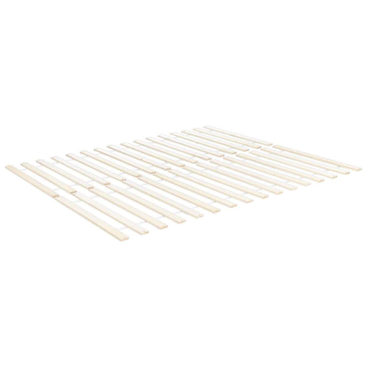 BETT mit Lattenrost 120/200 cm Kiefernholz Braun Olendon - Braun, Holz (120/200cm) - Beliani