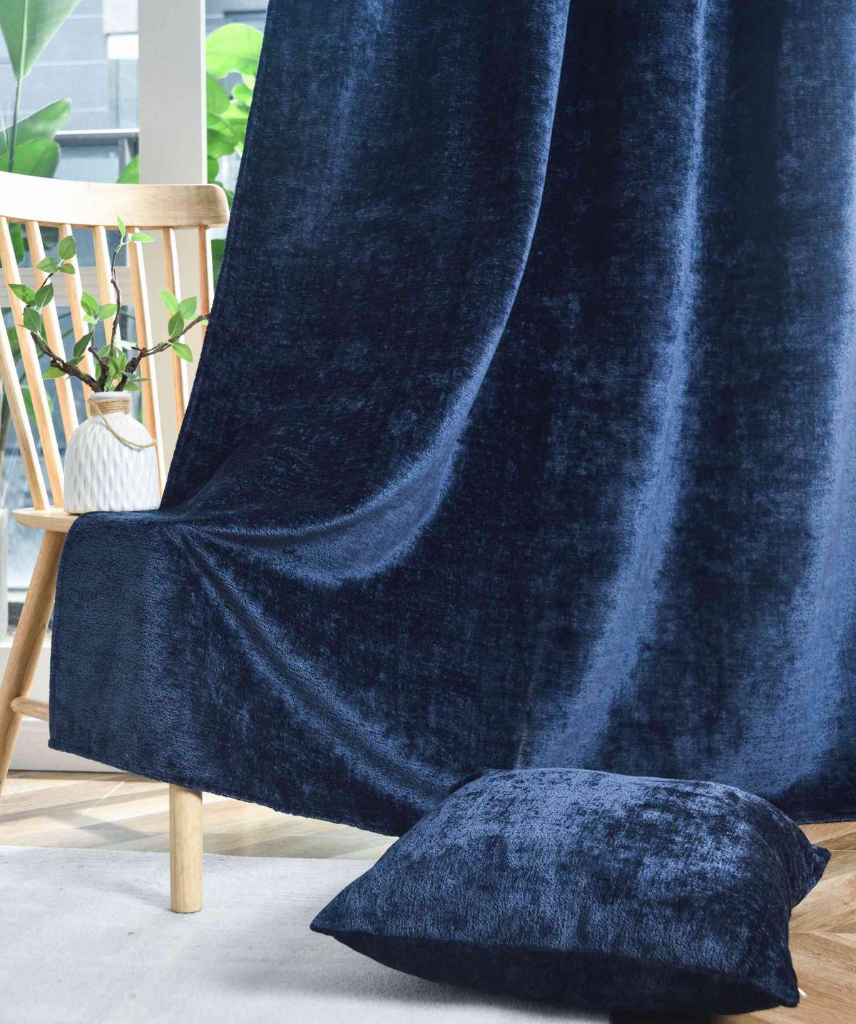 VORHANG NÜRNBERG HxB 245x135 cm Blau - Blau, Textil (135/245/245cm) - Gardinenbox
