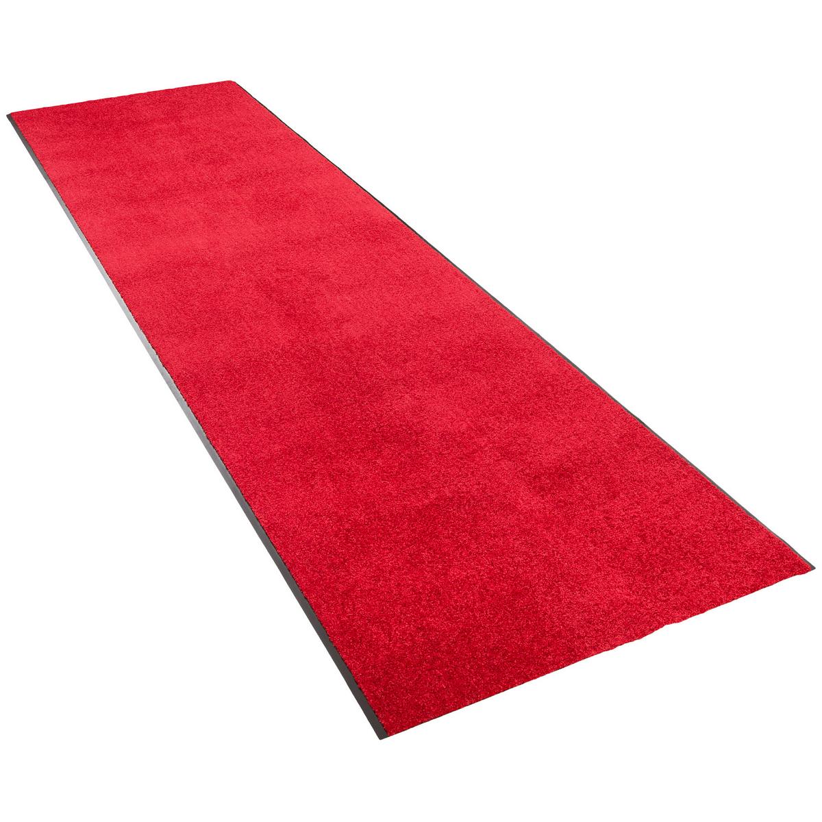 LÄUFER PROPER TEX UNI - Rot, Textil (90/1000cm) - Snapstyle