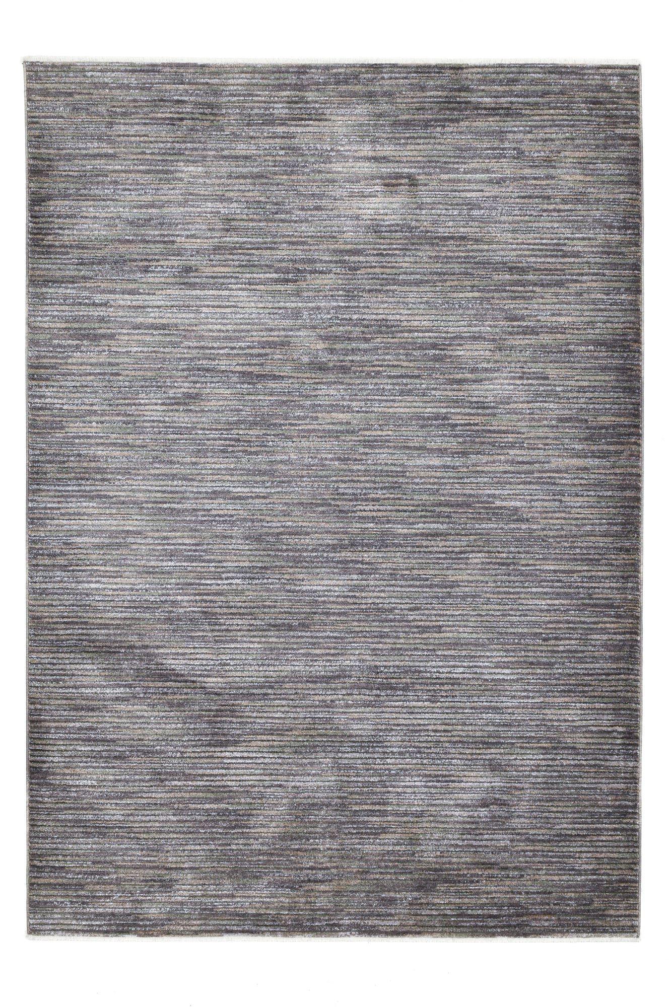 FLACHWEBETEPPICH Corduletta 40x60 cm - Dunkelgrau, Textil (40/60cm) - Gino Falcone