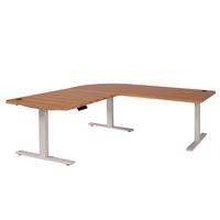 TISCHPLATTE FÜR ECK-SCHREIBTISCH Eiche Dekor - Eichefarben, Holz (97/177/2cm) - MCW