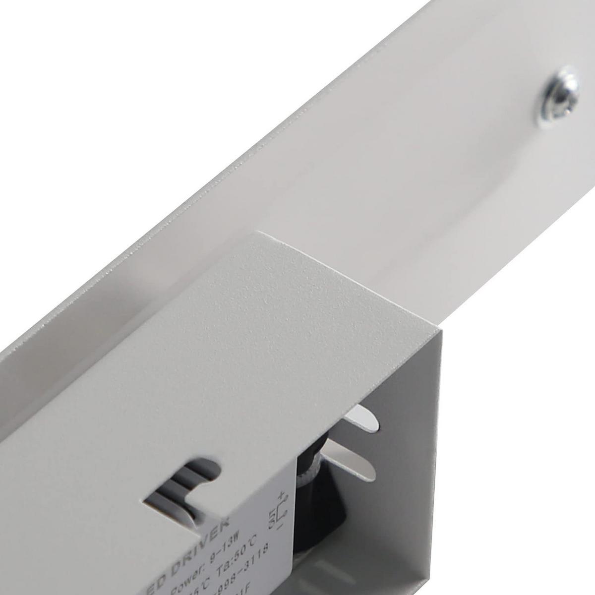 LED WANDLEUCHTE Vision - Weiß, Metall (5/5/30cm) - Nettlife
