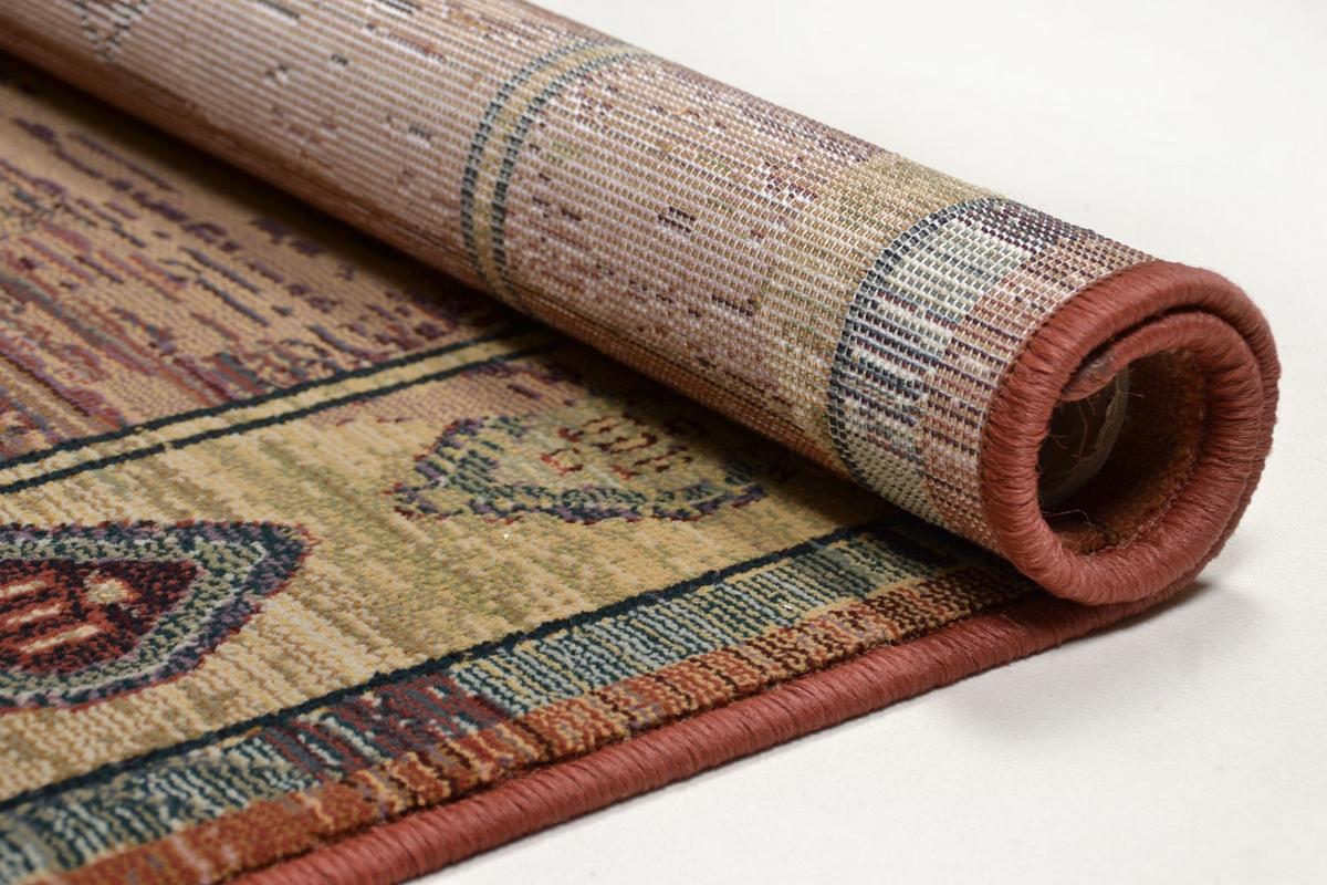 WEBTEPPICH Gabiro 002 68x135 cm - Terracotta, Textil (68/135cm) - THEKO