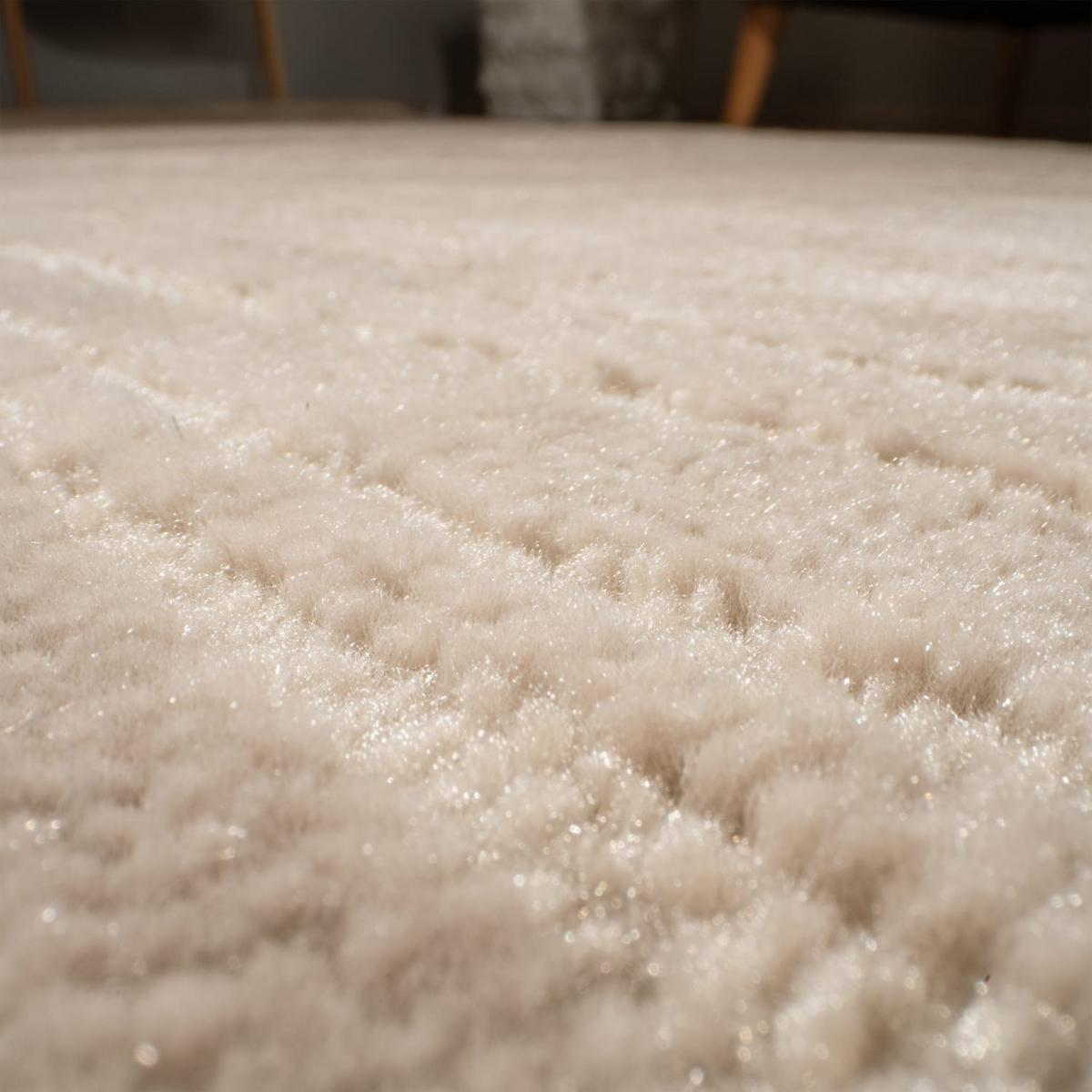 FLACHWEBETEPPICH Boho Beige 120 x 160 cm - Beige, Kunststoff (120/160cm) - TT Home