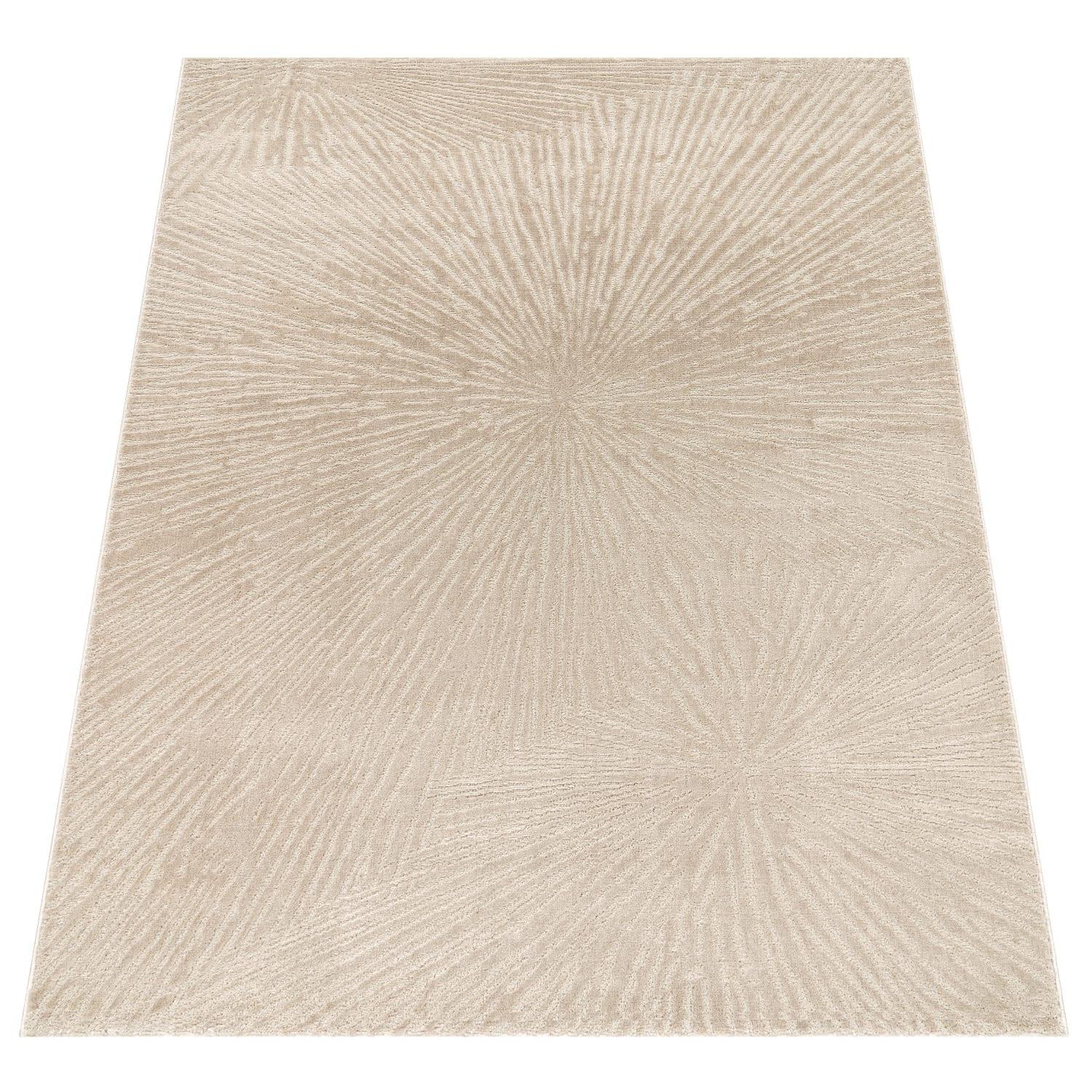 KURZFLORTEPPICH, einfarbig, aus Polypropylen, Florhöhe 9 mm, Beige, 80 x 150 cm - Beige, Textil (150/80cm) - KADIMA DESIGN