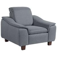 POLSTERSESSEL Kaylil Flachgewebe denim - Flieder, Kunststoff (87/82/100cm) - 58aufmkessel