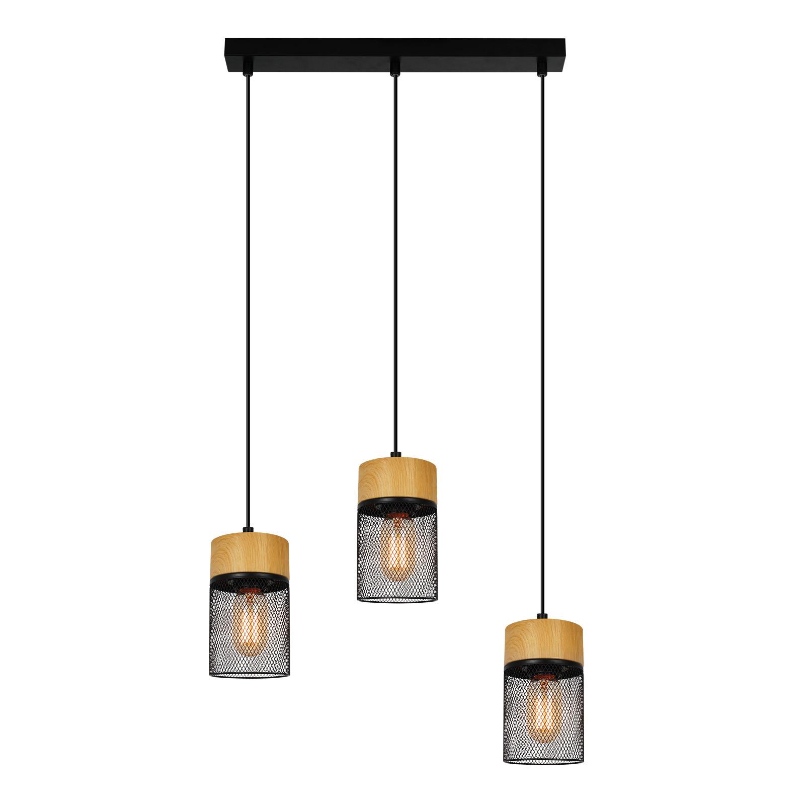 KRONLEUCHTER Luminhold 46.0/10.0/172.5 cm - Schwarz, Holz (172.5/46/10cm) - ZMH