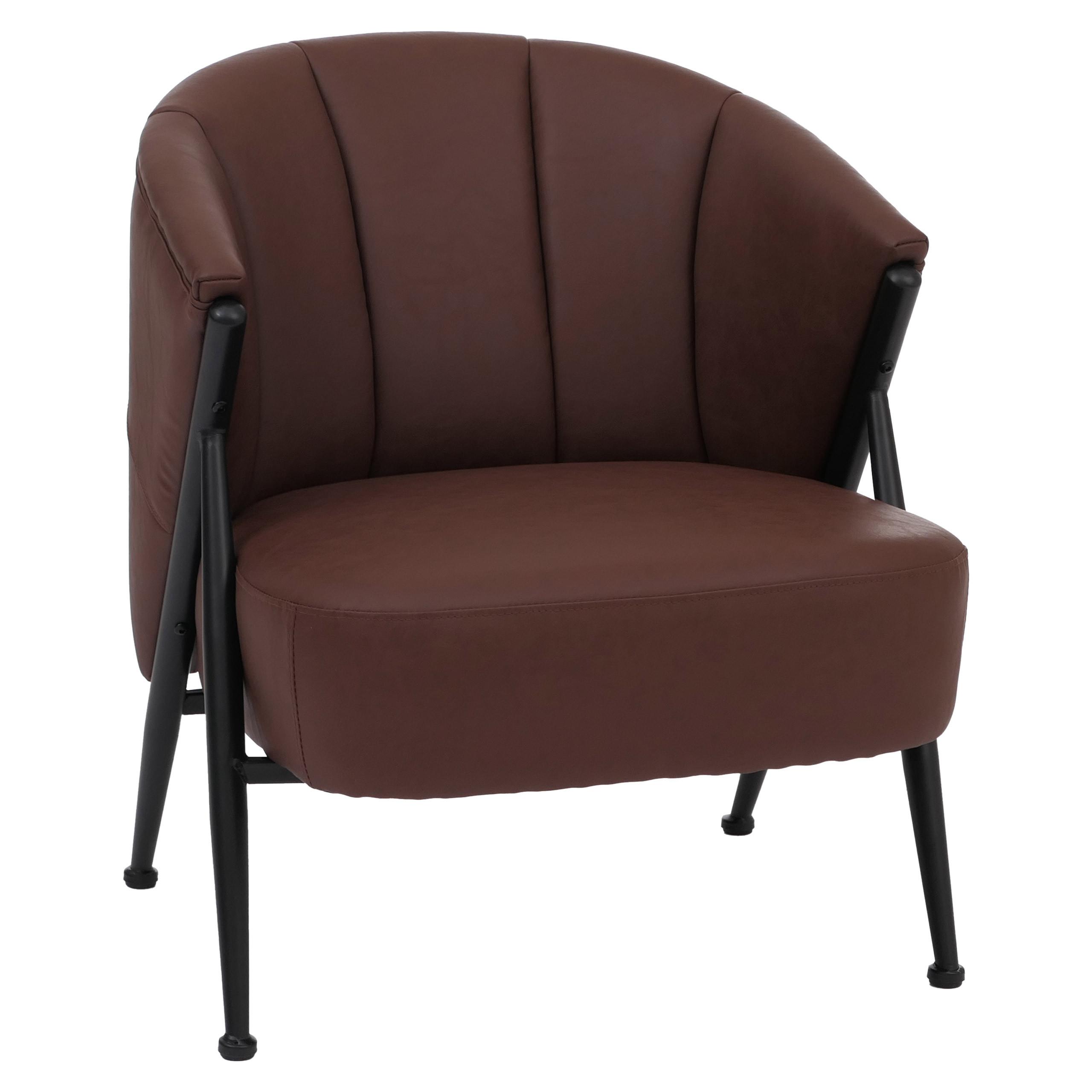 SESSEL Rotbraun - Rotbraun, Kunststoff (65/74/72cm) - MCW